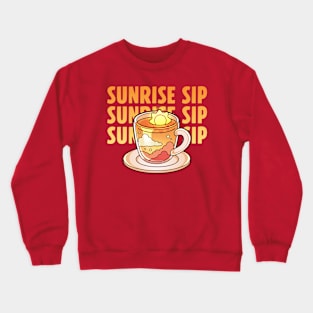 Sunrise Sip Crewneck Sweatshirt